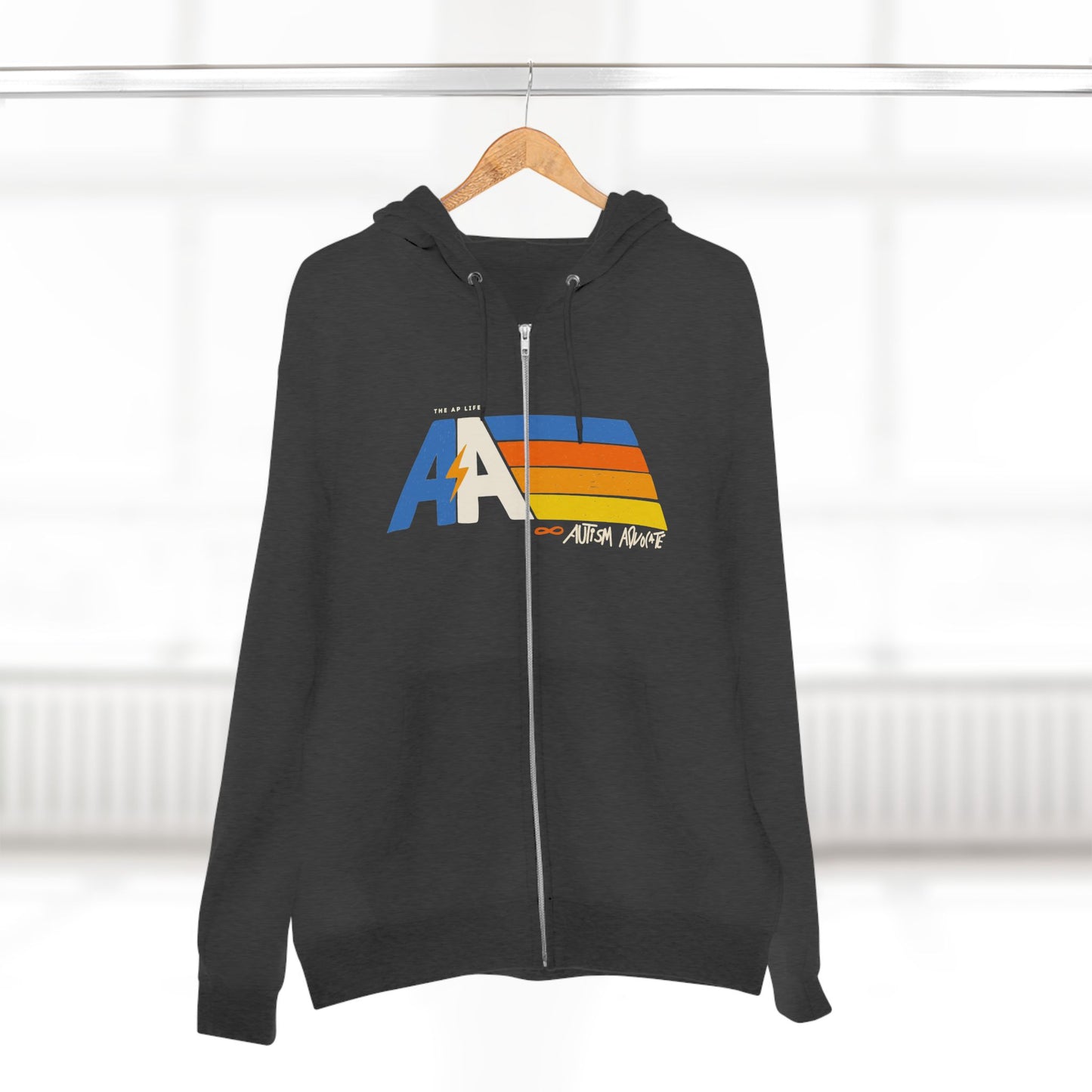 Autism Advocate - Adult Unisex Zip-Up Hoodie