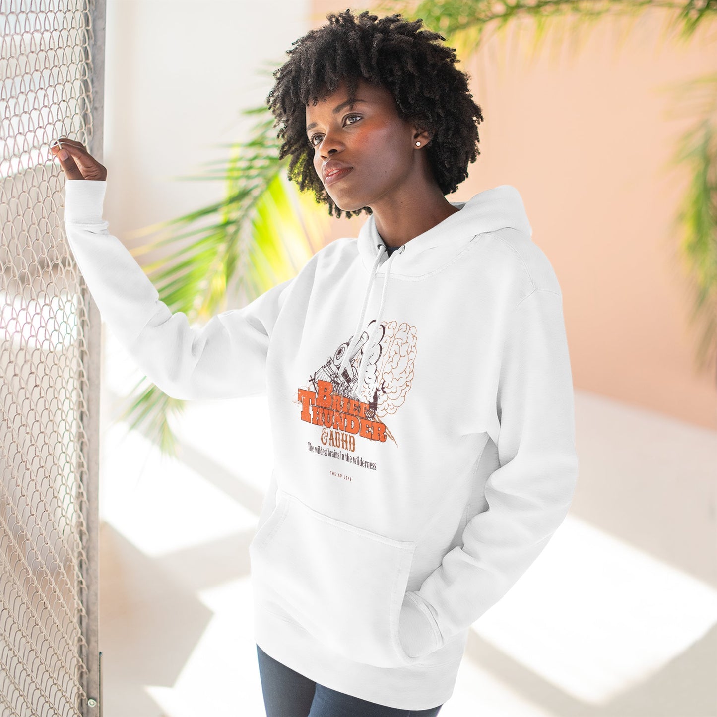 The Wildest Brains in the Wilderness - ADHD - Adult Unisex Hoodie