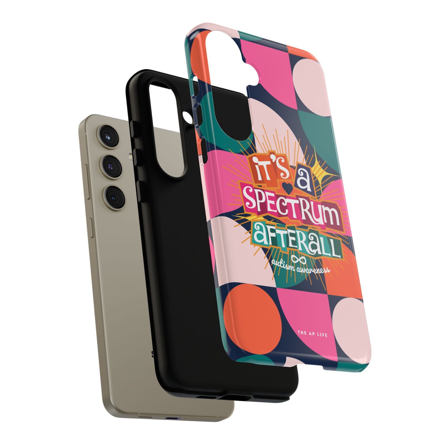 It's A Spectrum Afterall - Autism Awareness - Android Phone Case for Google Pixel & Samsung