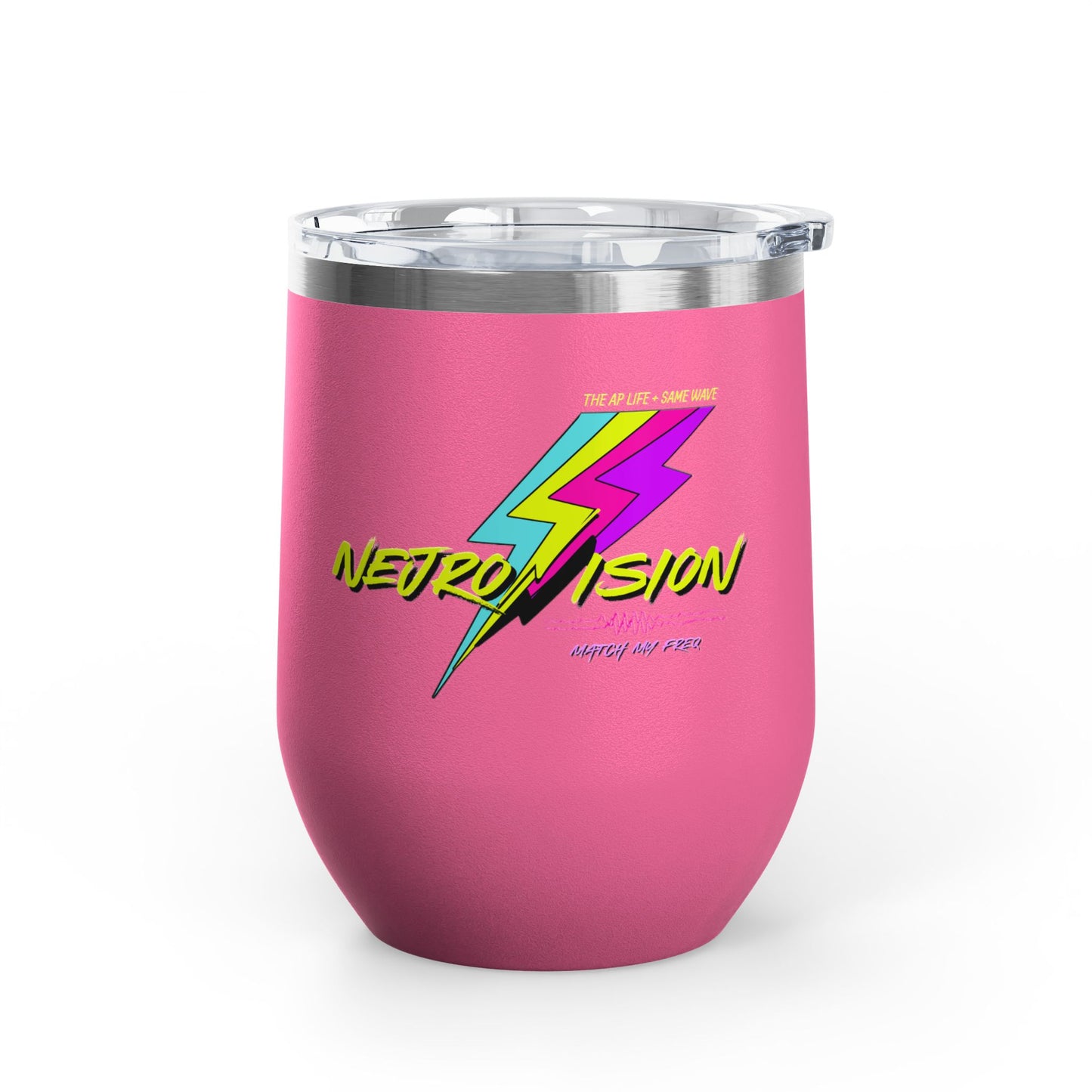 Neurovision - Match my Freq - Epilepsy Awareness - 12oz Insulated Tumbler