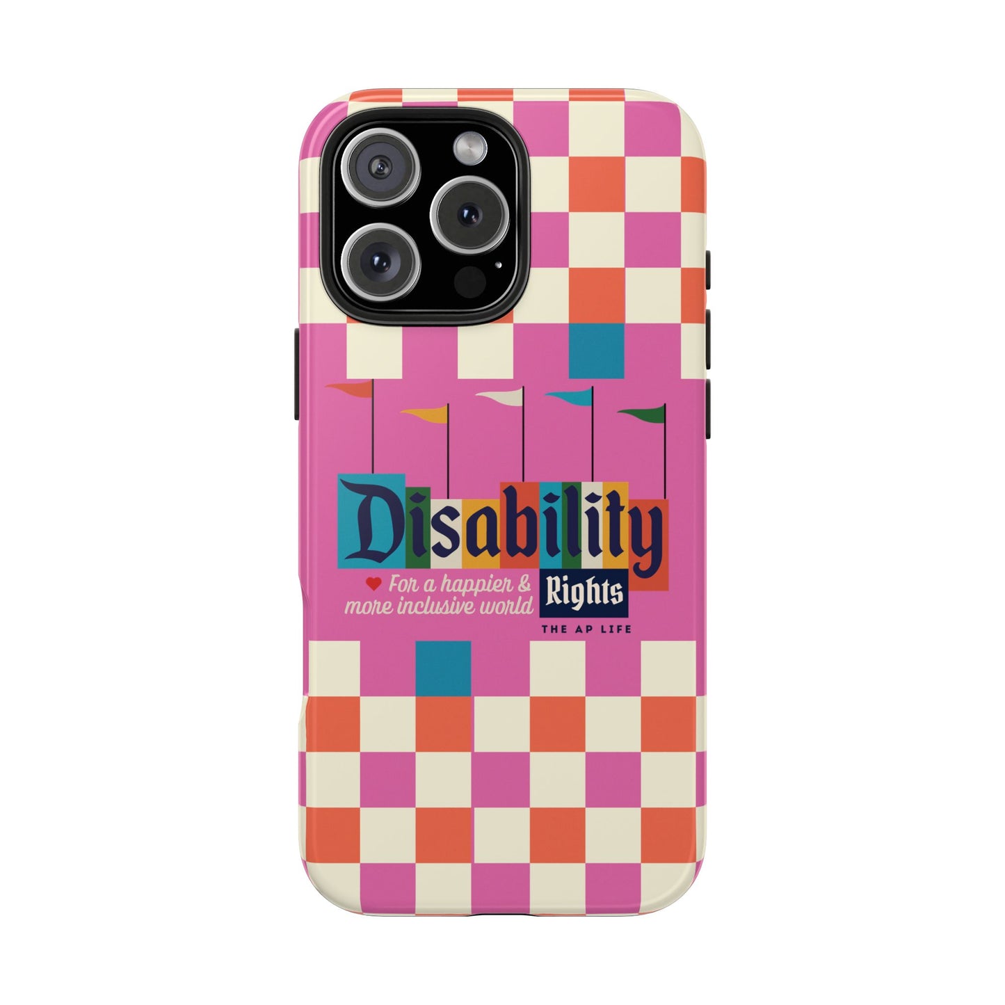 Disability Rights for A Happier & More Inclusive World - iPhone Case