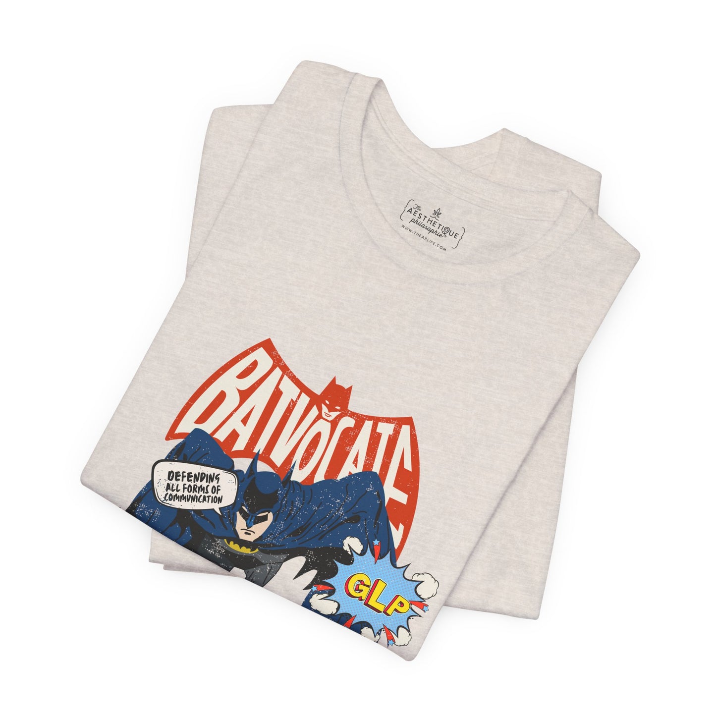 Batvocate - Defending All Forms of Communication - AAC - GLP - S2C - Adult Unisex Jersey Tee