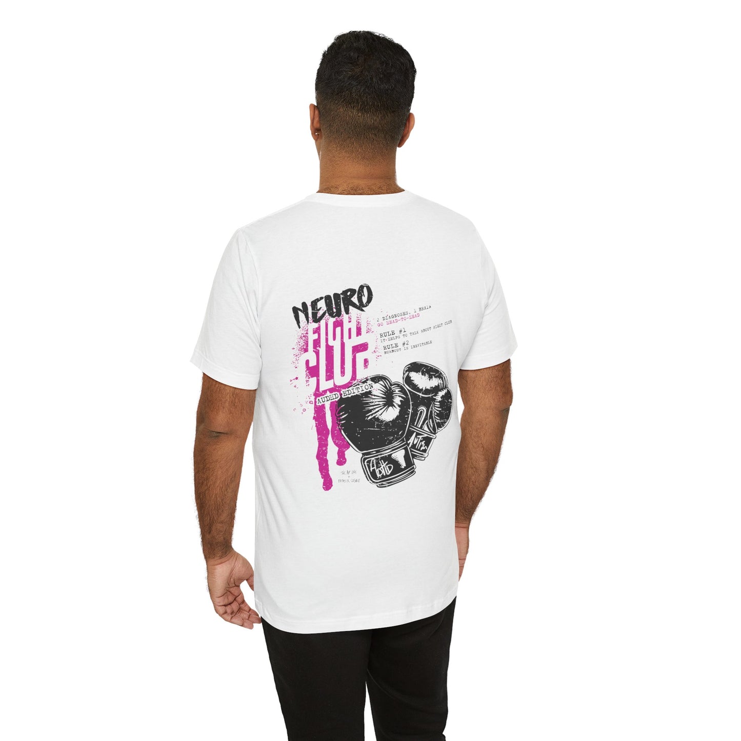 Neuro Fight Club - AuDHD - Adult Unisex Tee
