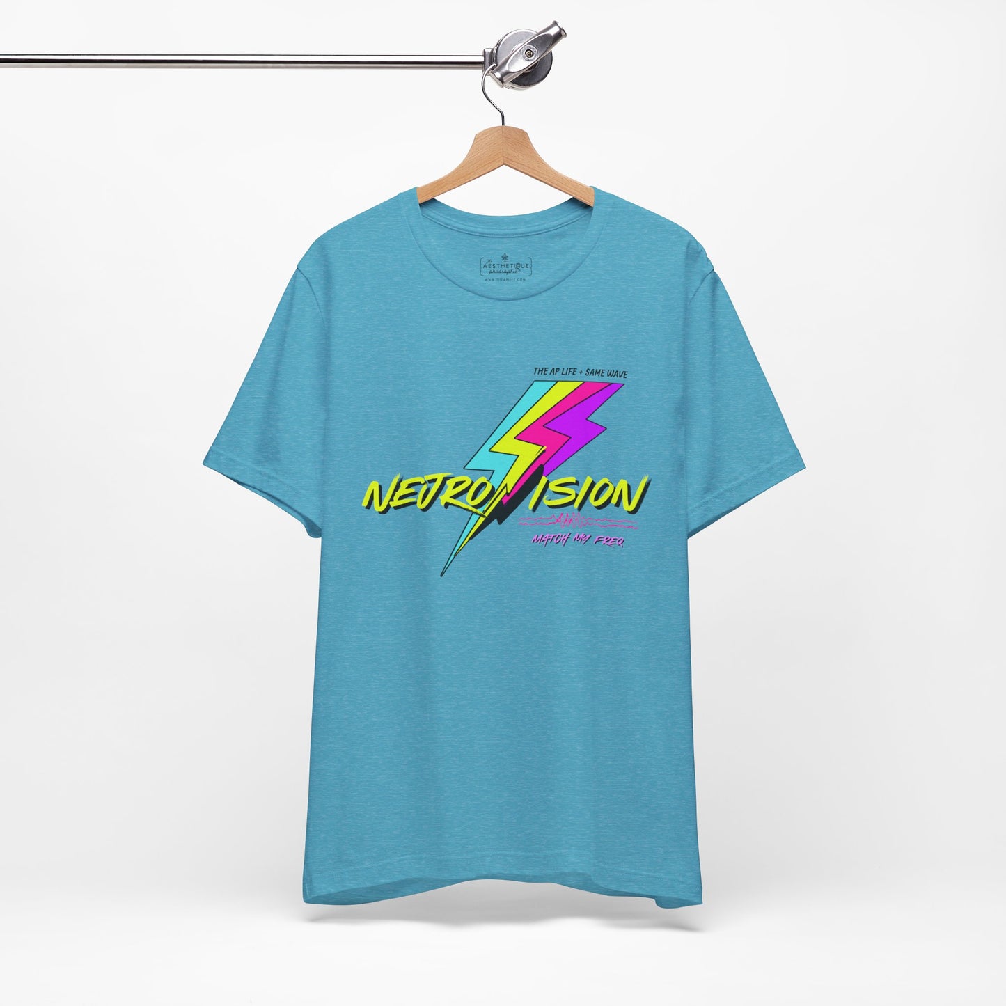Neurovision - Match My Freq - Epilepsy Awareness - Adult Unisex Jersey Tee