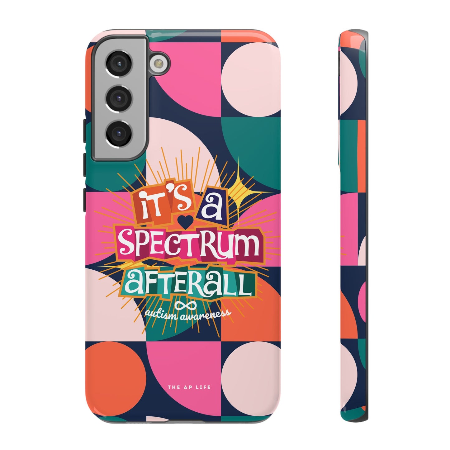It's A Spectrum Afterall - Autism Awareness - Android Phone Case for Google Pixel & Samsung