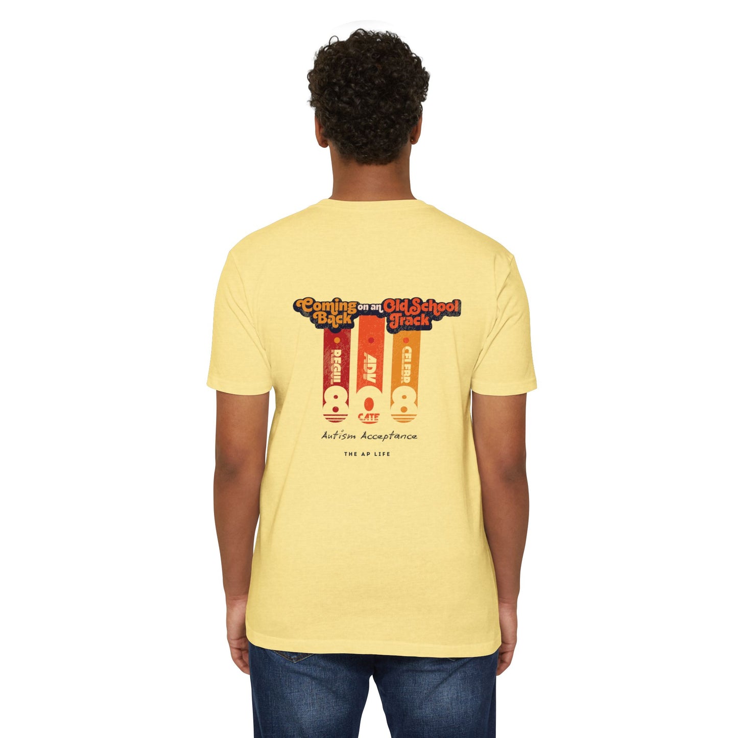 Coming Back on an Old School Track - 808 Style - Adult Unisex Jersey Tee