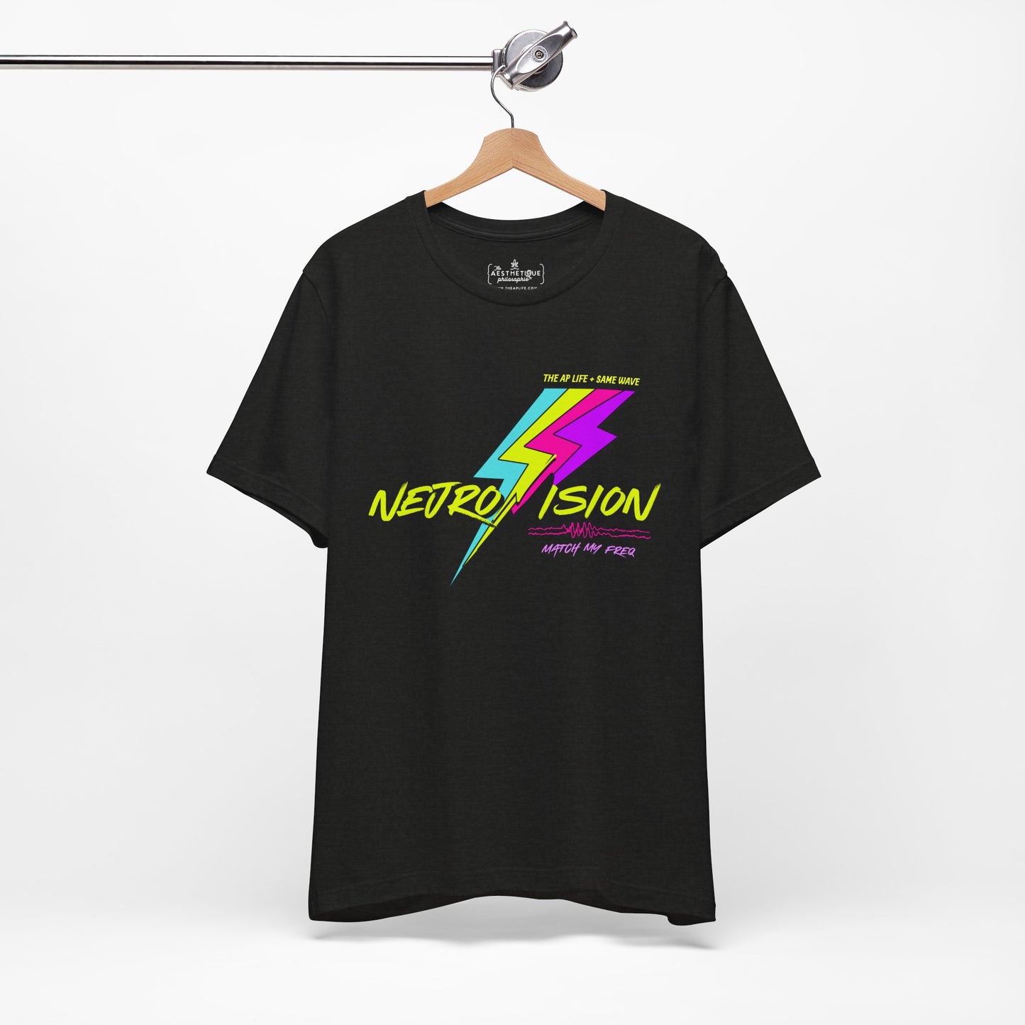 Neurovision - Match My Freq - Epilepsy Awareness - Adult Unisex Jersey Tee