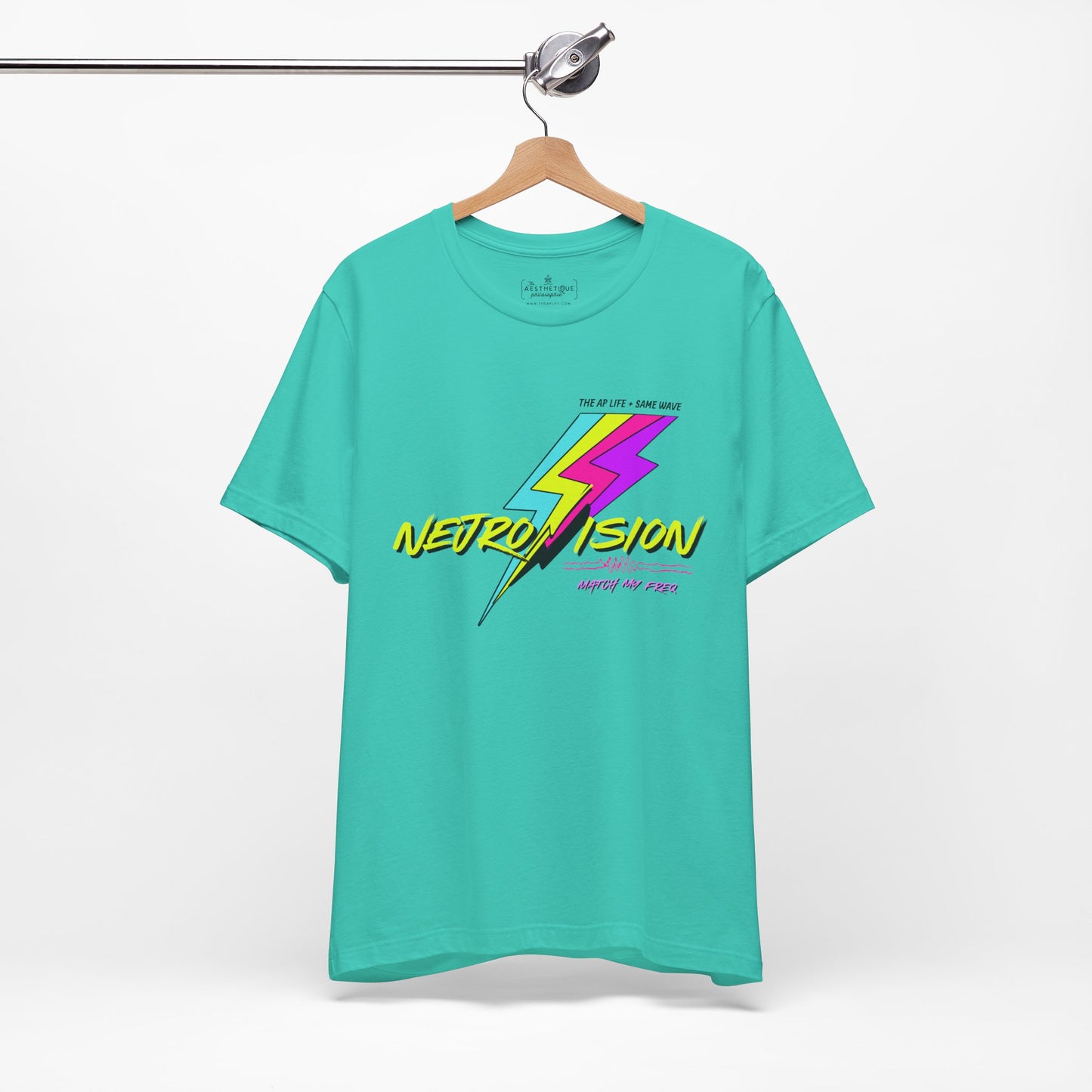 Neurovision - Match My Freq - Epilepsy Awareness - Adult Unisex Jersey Tee