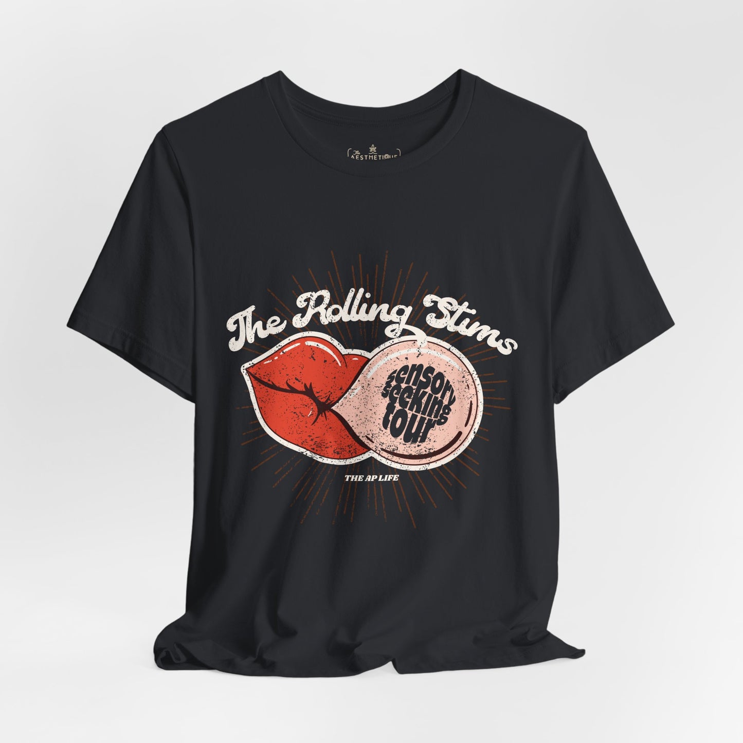 The Rolling Stims Sensory Seeking Tour - Adult Unisex Jersey Tee