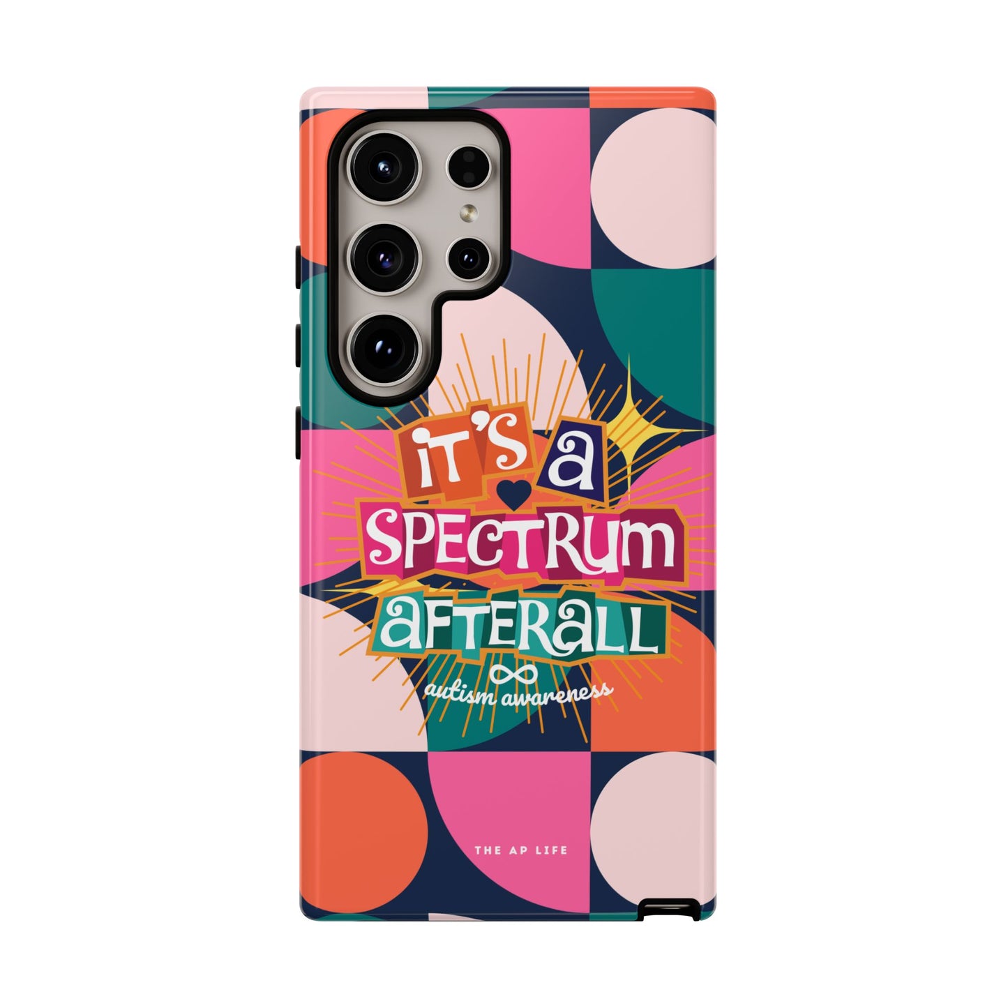 It's A Spectrum Afterall - Autism Awareness - Android Phone Case for Google Pixel & Samsung