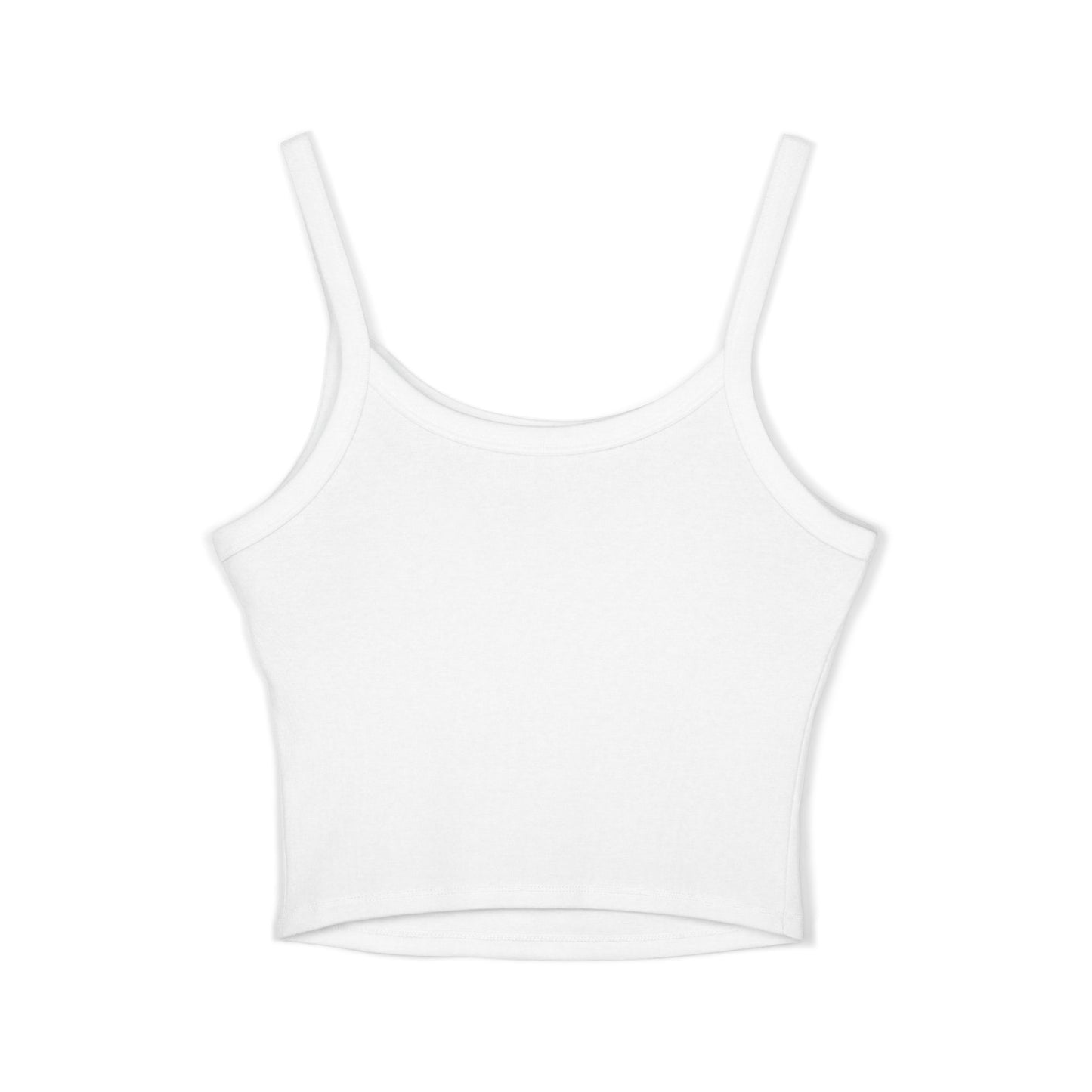 Genuine Advocates Pony Up (No Phonies, Let's Do This) - Women's Spaghetti Strap Crop Top Tank