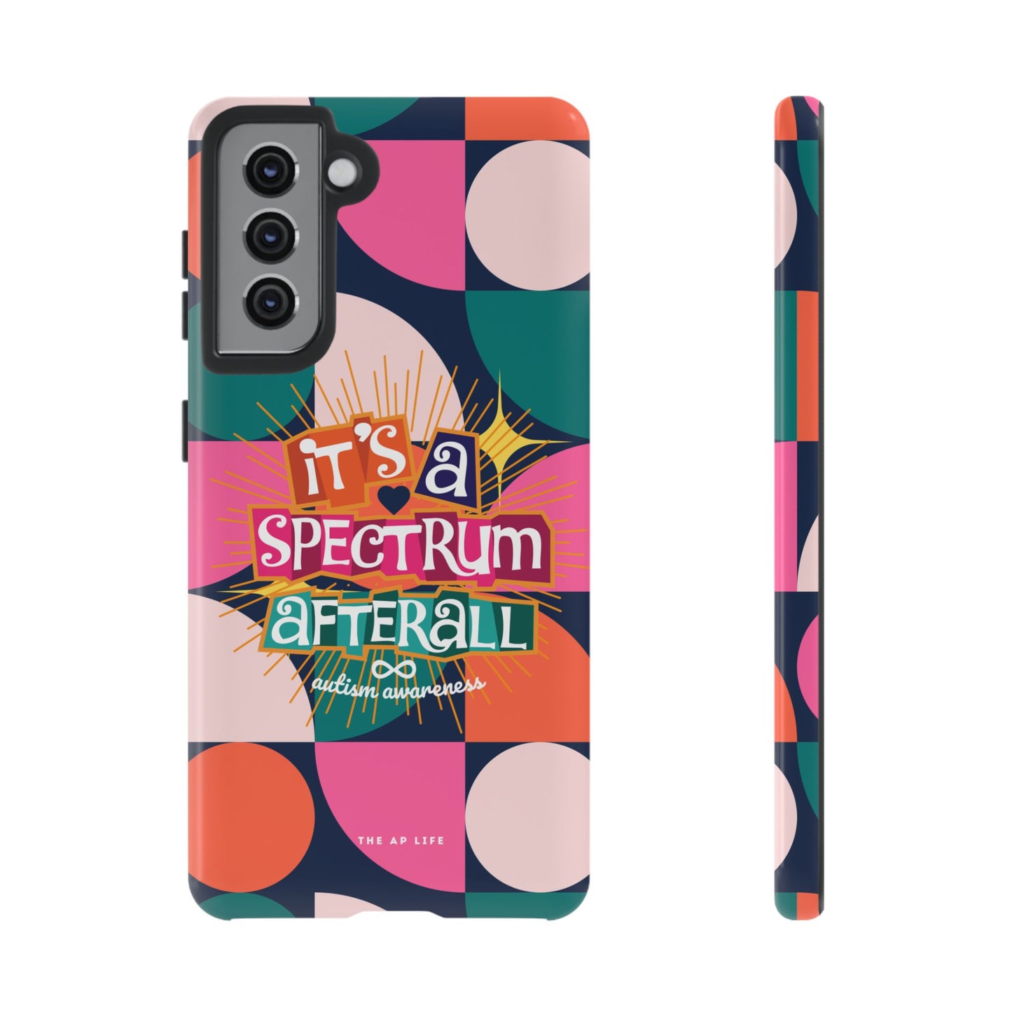 It's A Spectrum Afterall - Autism Awareness - Android Phone Case for Google Pixel & Samsung