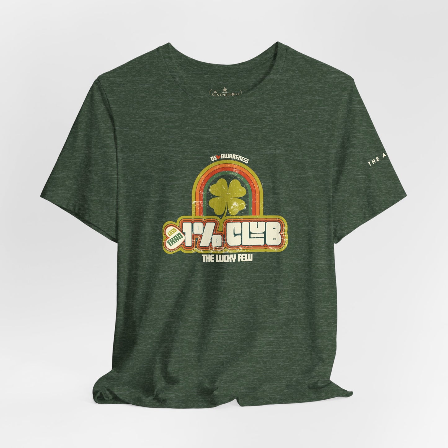 Less Than 1% Club (The Lucky Few) DS Awareness - Unisex Jersey Short Sleeve Tee