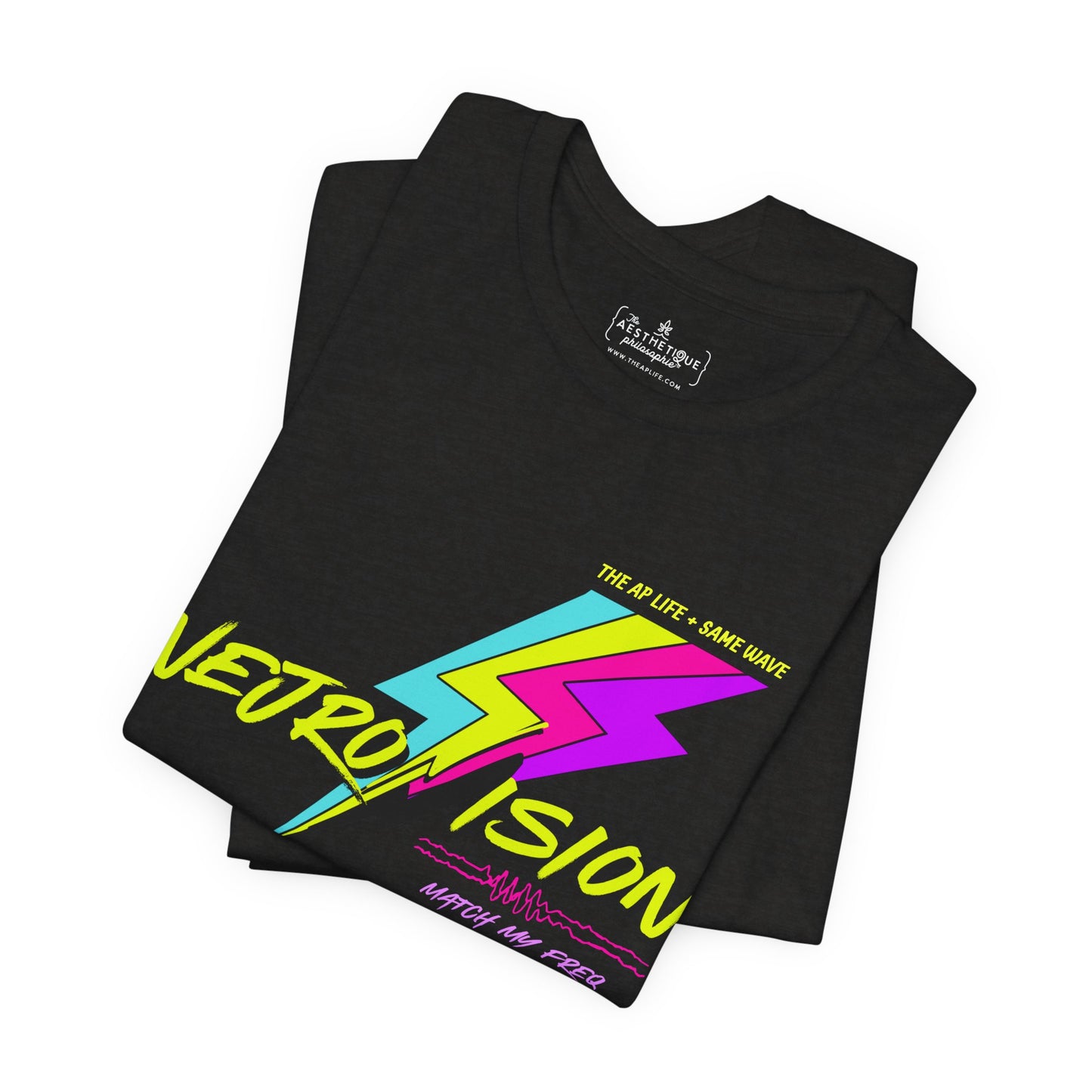 Neurovision - Match My Freq - Epilepsy Awareness - Adult Unisex Jersey Tee
