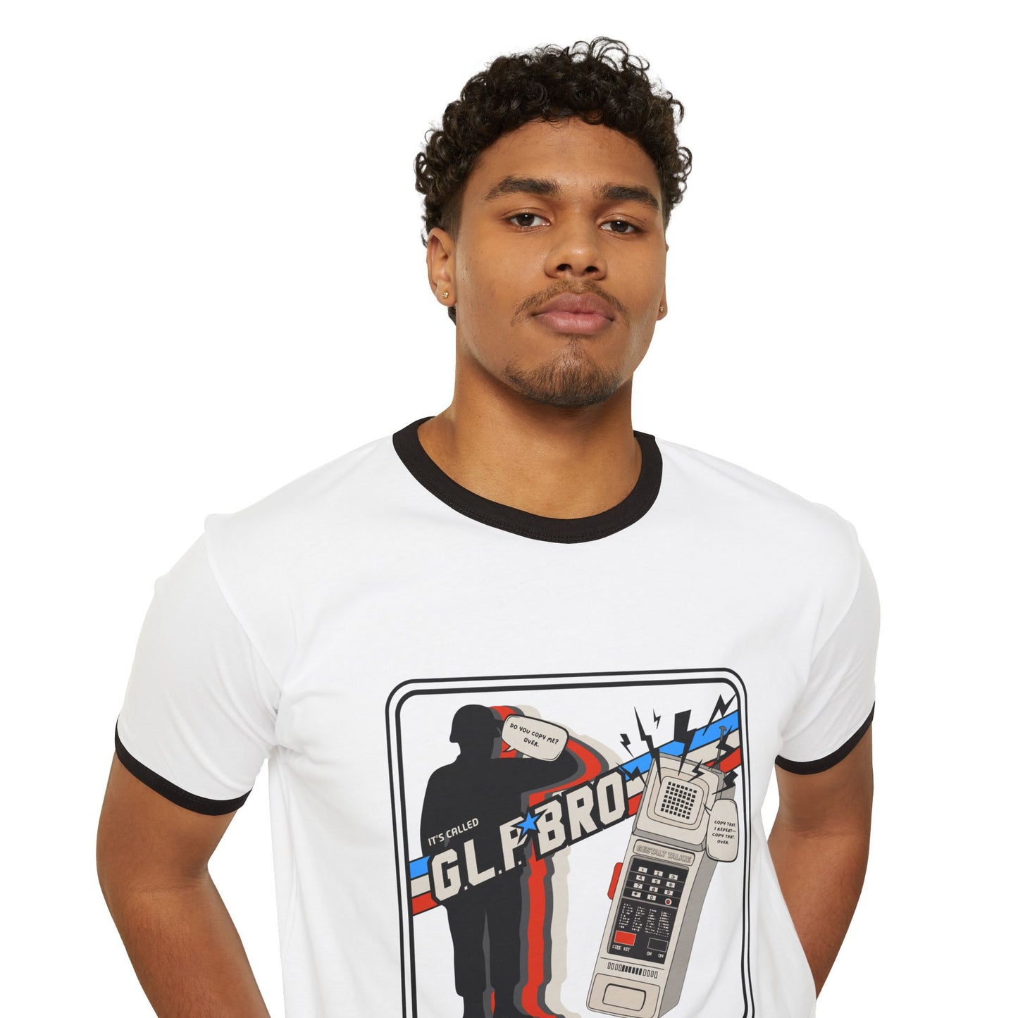 Do You Copy? It's Called GLP Bro - Gestalt - Adult Unisex Cotton Ringer T-Shirt