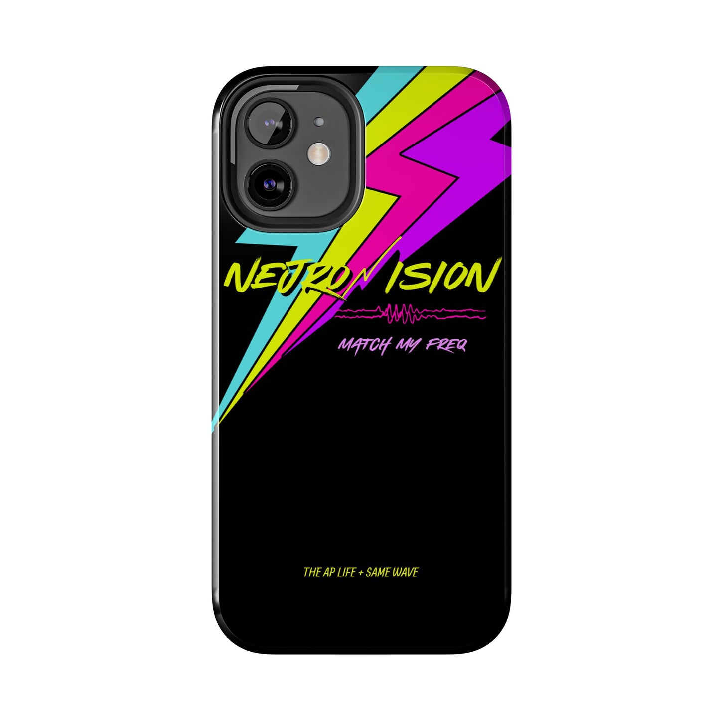 Neurovision - Match my Freq - Epilepsy Awareness Phone Cases - iPhone - Android