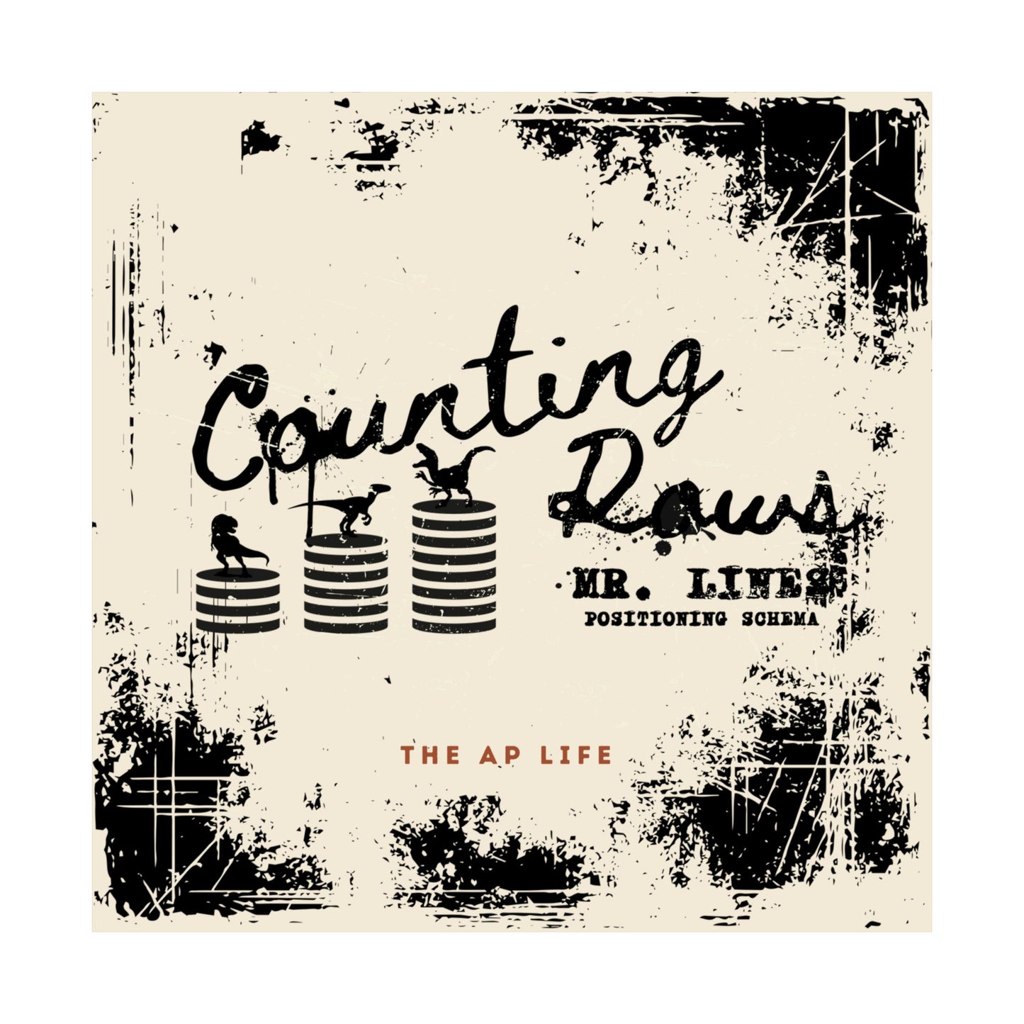 Counting Rows Positioning Schema - Matte Poster