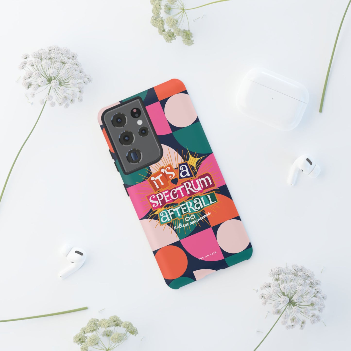 It's A Spectrum Afterall - Autism Awareness - Android Phone Case for Google Pixel & Samsung