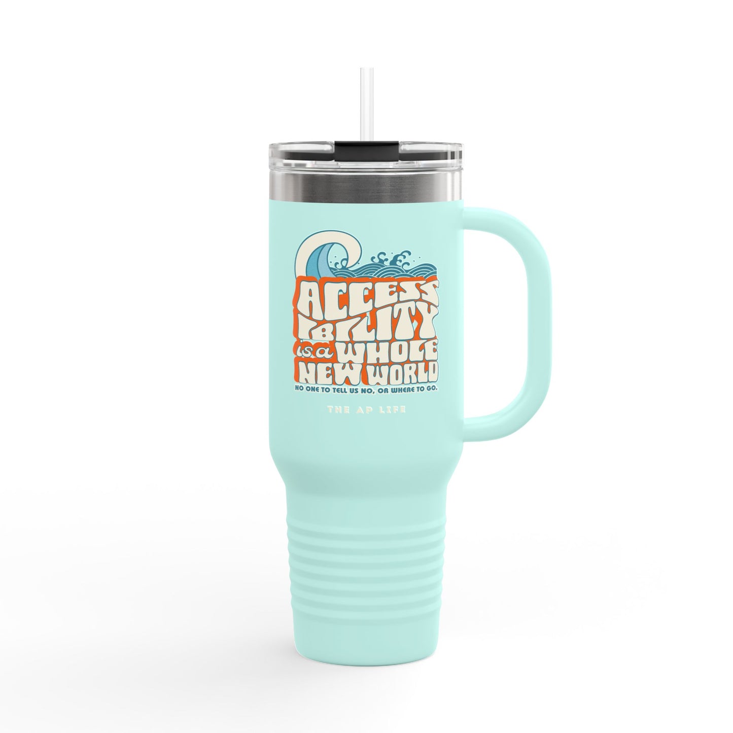 Accessibility Is A Whole New World - Fundraiser Insulated 40oz Travel Mug