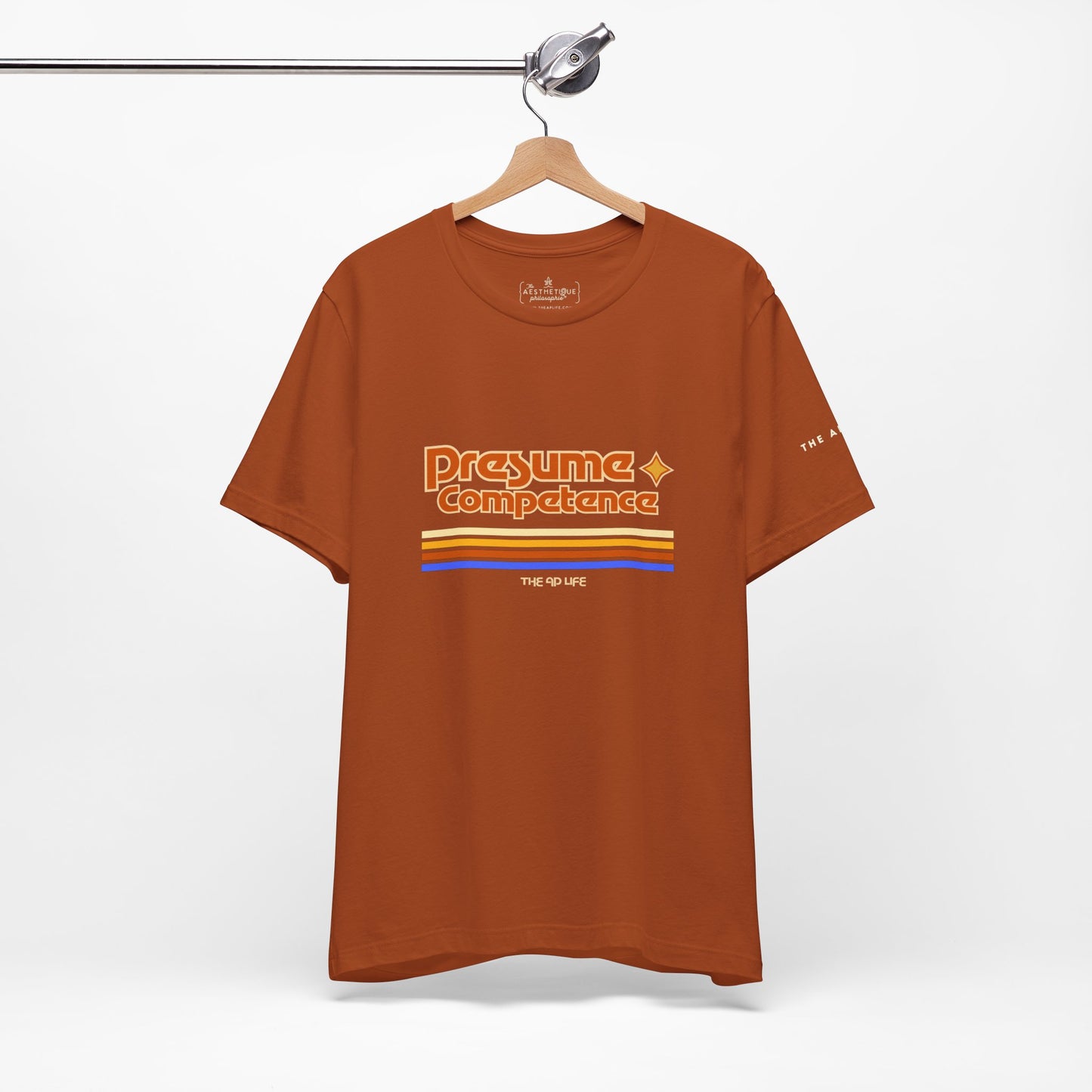 Presume Competence - Adult Unisex Jersey Tee