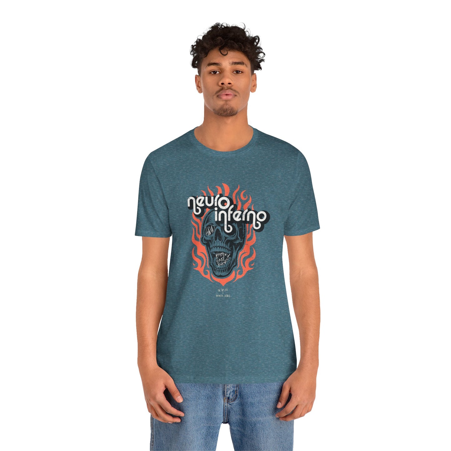 Neuro Inferno - AuDHD Burnout - Adult Unisex Tee