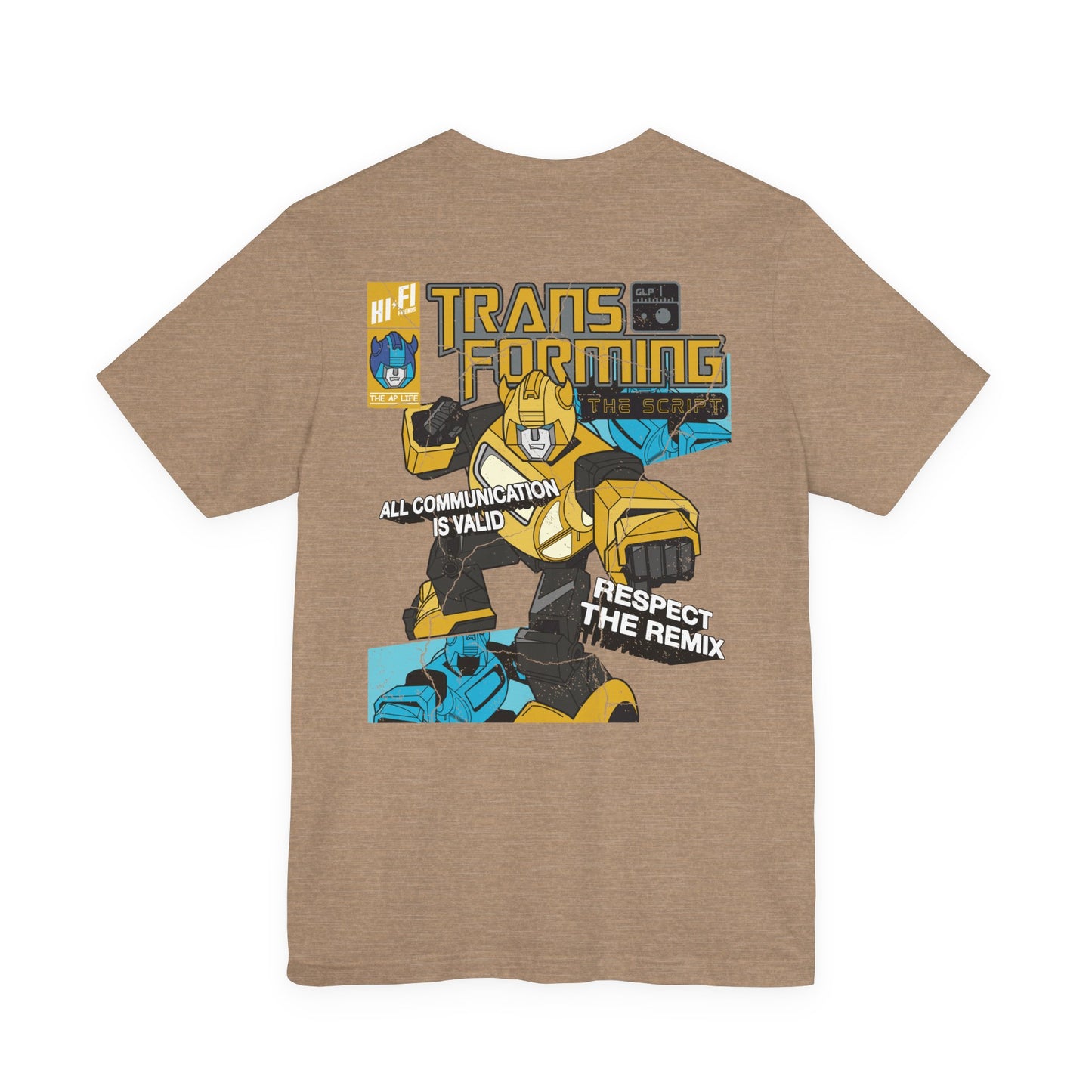 Transforming the Script - Gestalt Language Processing - Adult Unisex Jersey Tee