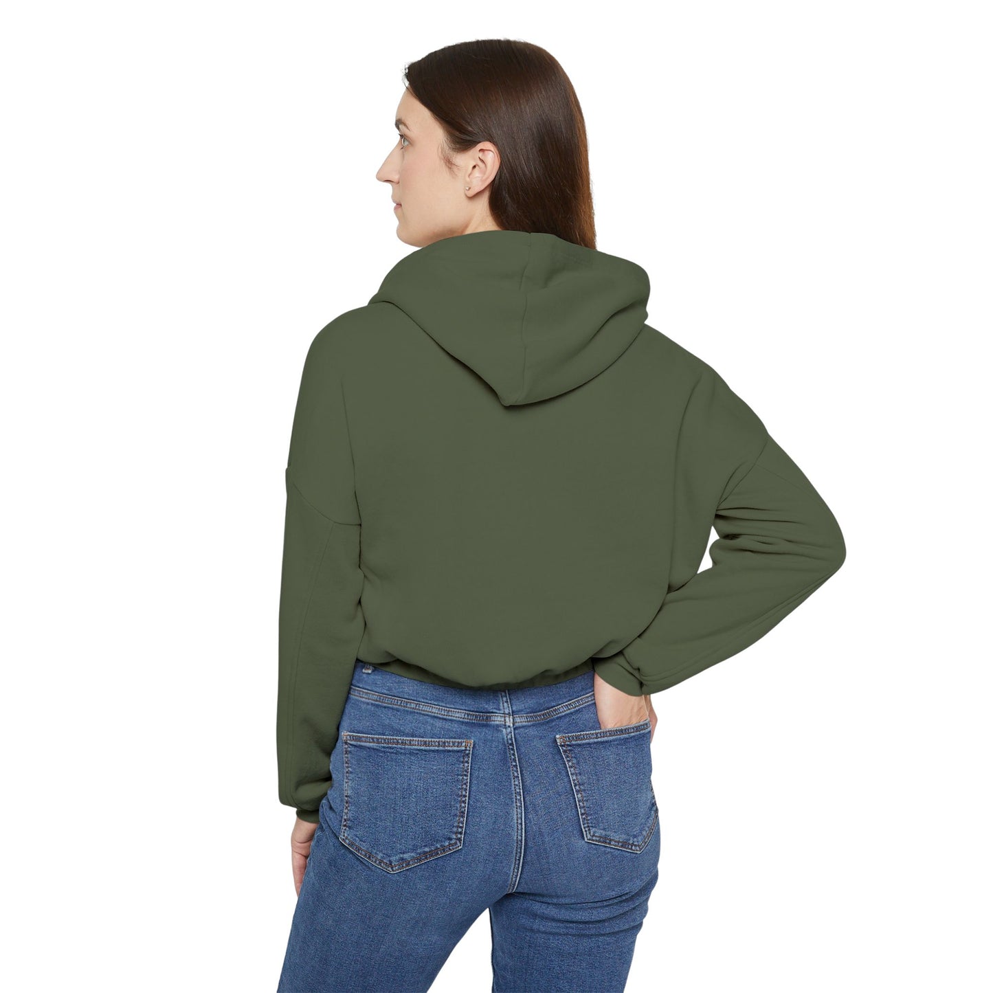 Neurotype Hype Girl - Women's Cinched Bottom Hoodie