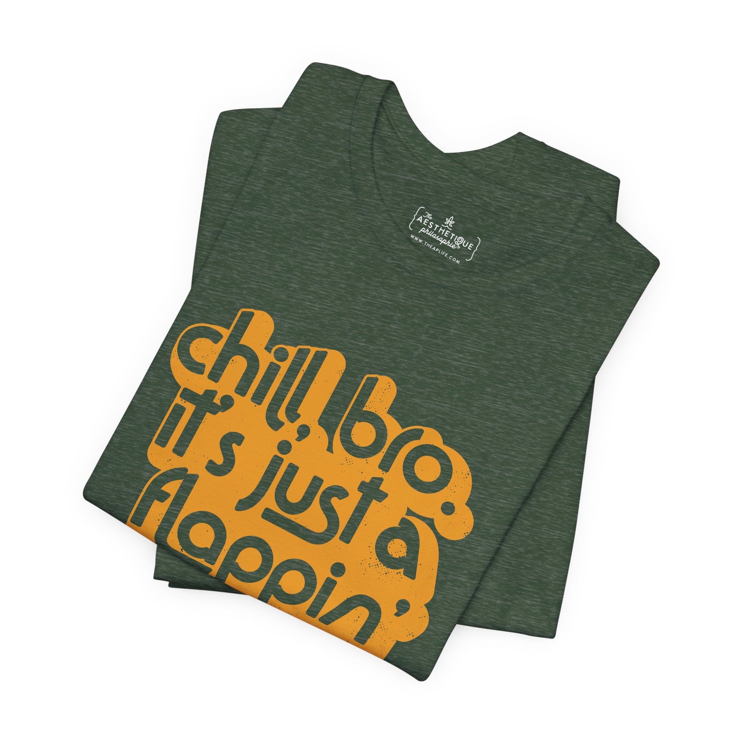 Chill, Bro. It's Just a Flappin' Stim - Adult Unisex Jersey Tee