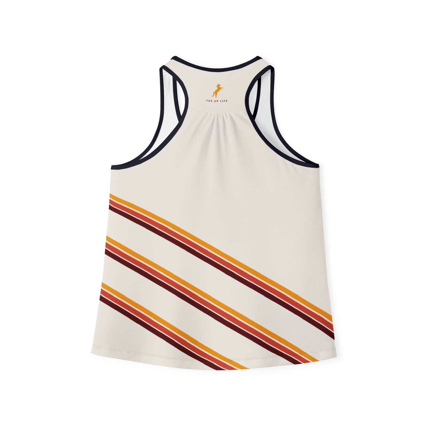 Genuine Advocates Pony Up (No Phonies, Let's Do This) Retro Vibe - Women's Racerback Tank
