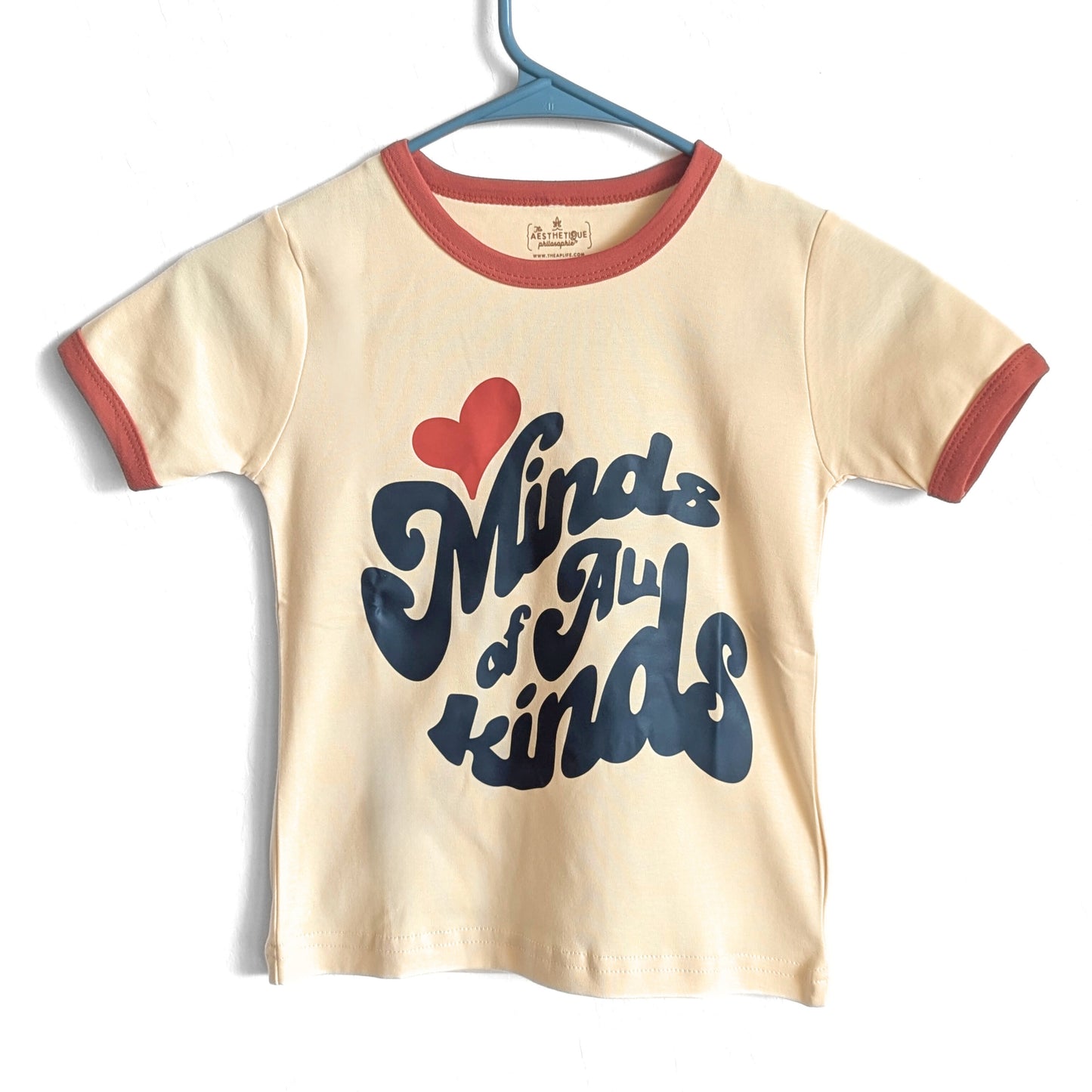 Minds of All Kinds Little Kids Ringer Tee