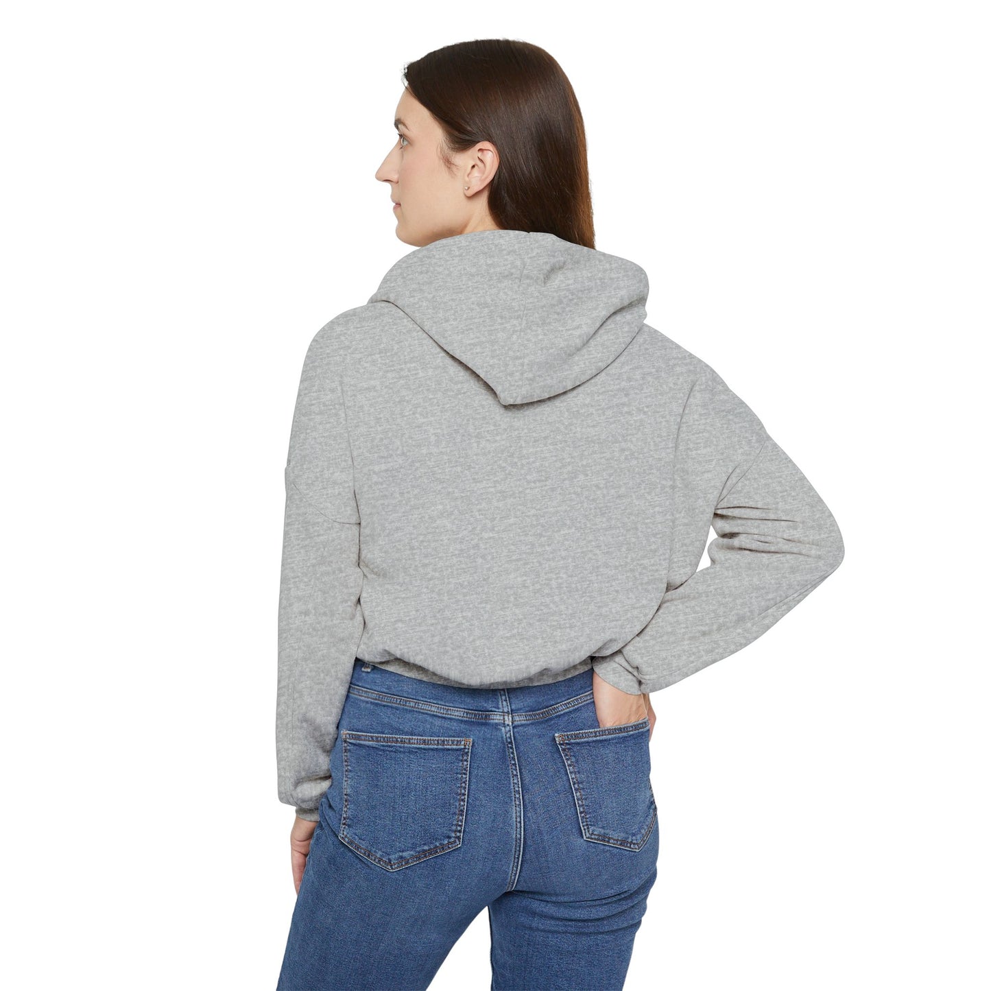 Neurovision - Match my Freq - Epilepsy Awareness - Women's Cinched/Cropped Hoodie