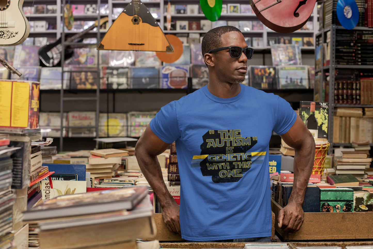 "The Autism" is Genetic with This One - Adult Unisex Triblend Tee