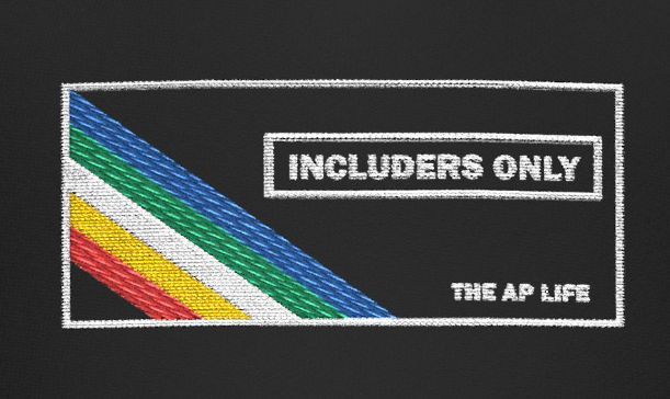 Includers Only - Adult Unisex Fleece Quarter-Zip Pullover - Embroidered