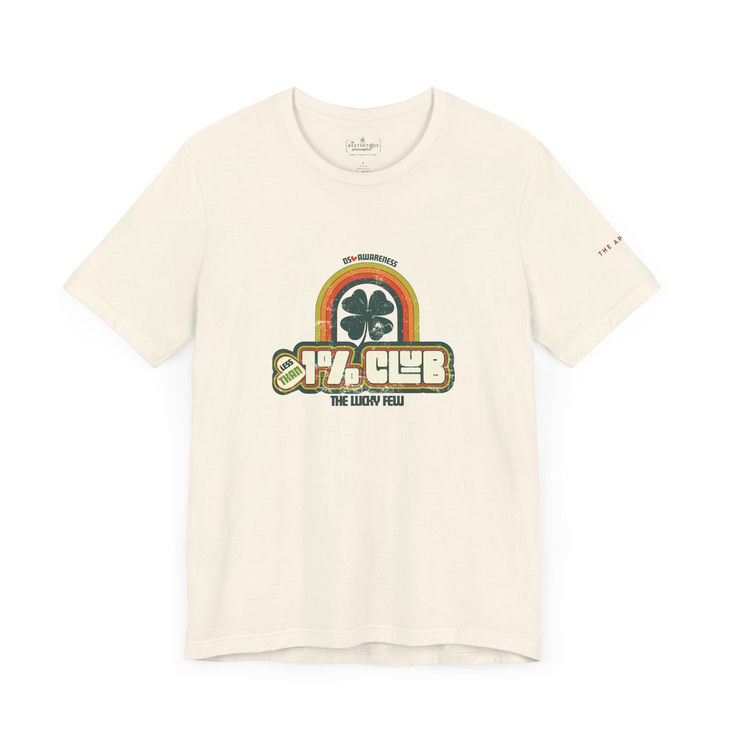 Less Than 1% Club (The Lucky Few) DS Awareness - Unisex Jersey Short Sleeve Tee