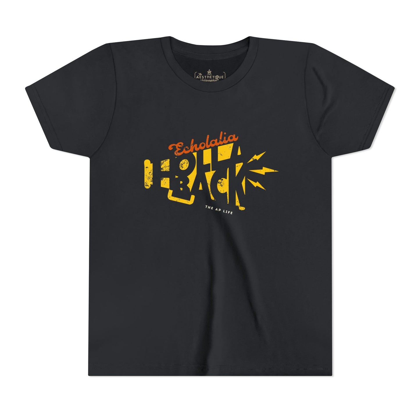 Echolalia Holla Back - Youth Unisex Jersey Tee