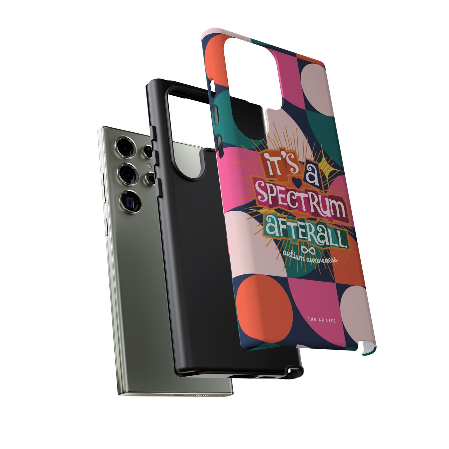 It's A Spectrum Afterall - Autism Awareness - Android Phone Case for Google Pixel & Samsung
