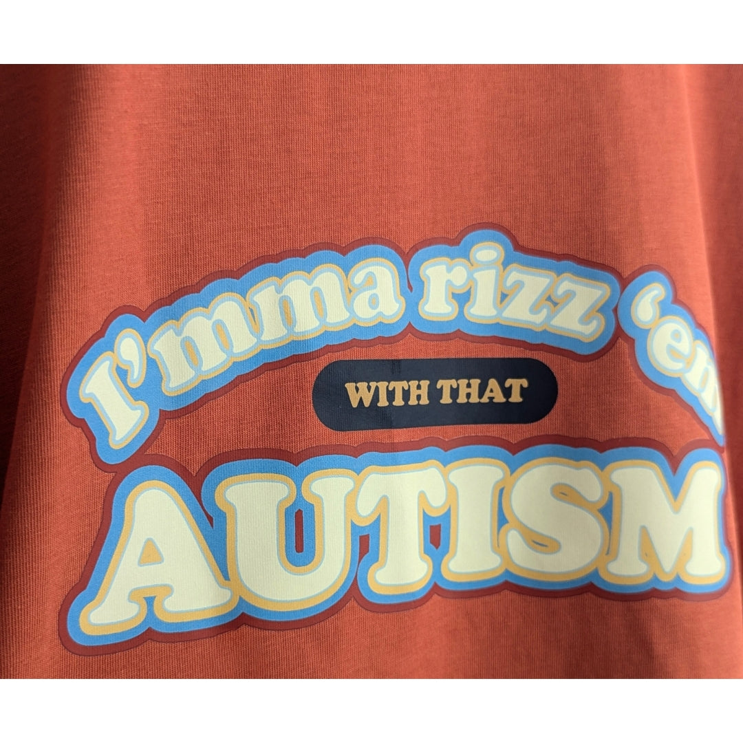 I'mma Rizz 'Em With That Autism Unisex Ringer Tee