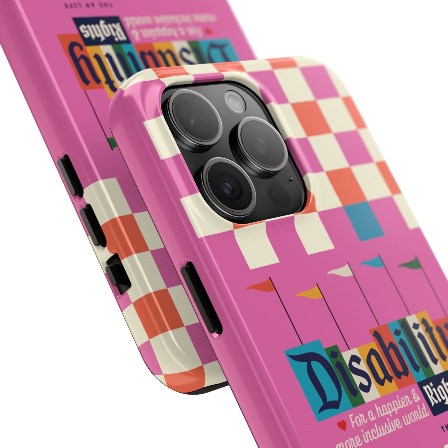 Disability Rights for A Happier & More Inclusive World - iPhone Case