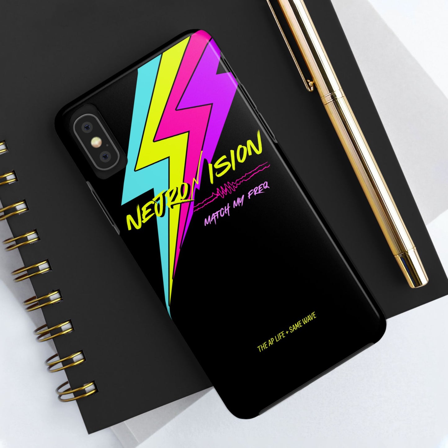 Neurovision - Match my Freq - Epilepsy Awareness Phone Cases - iPhone - Android