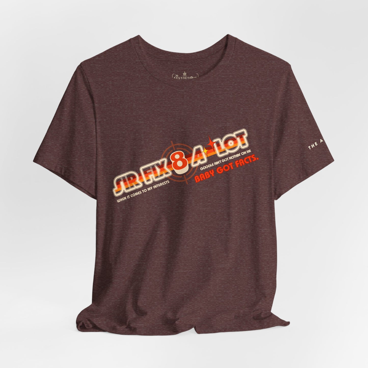 Sir Fix8-A-Lot Baby Got Facts - Adult Unisex Jersey Short Sleeve Tee