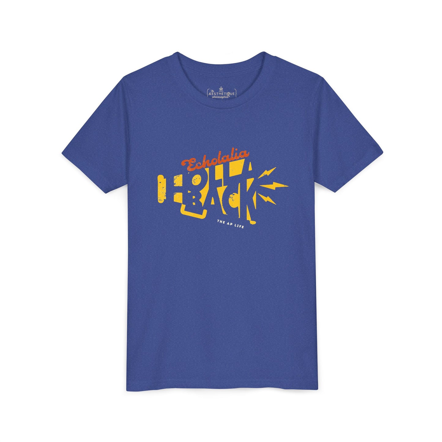 Echolalia Holla Back - Youth Unisex Jersey Tee