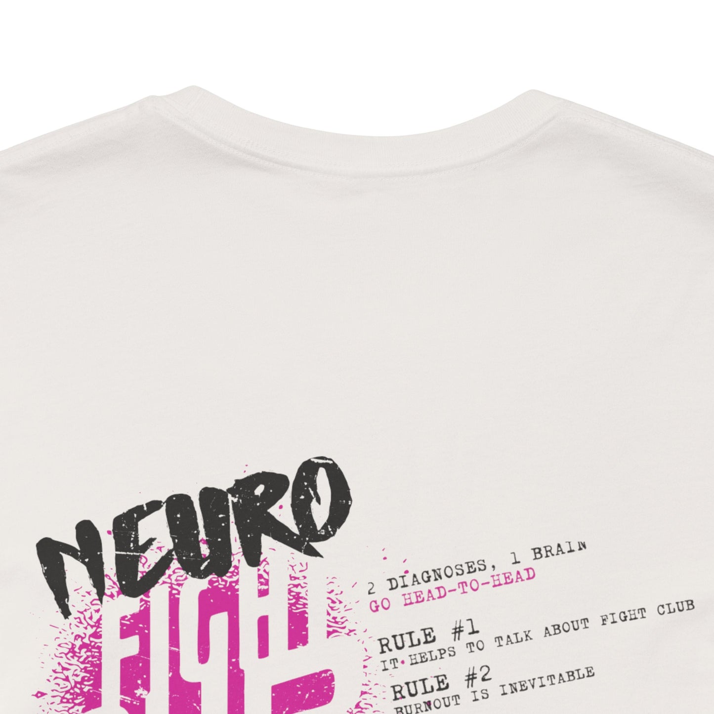 Neuro Fight Club - AuDHD - Adult Unisex Tee