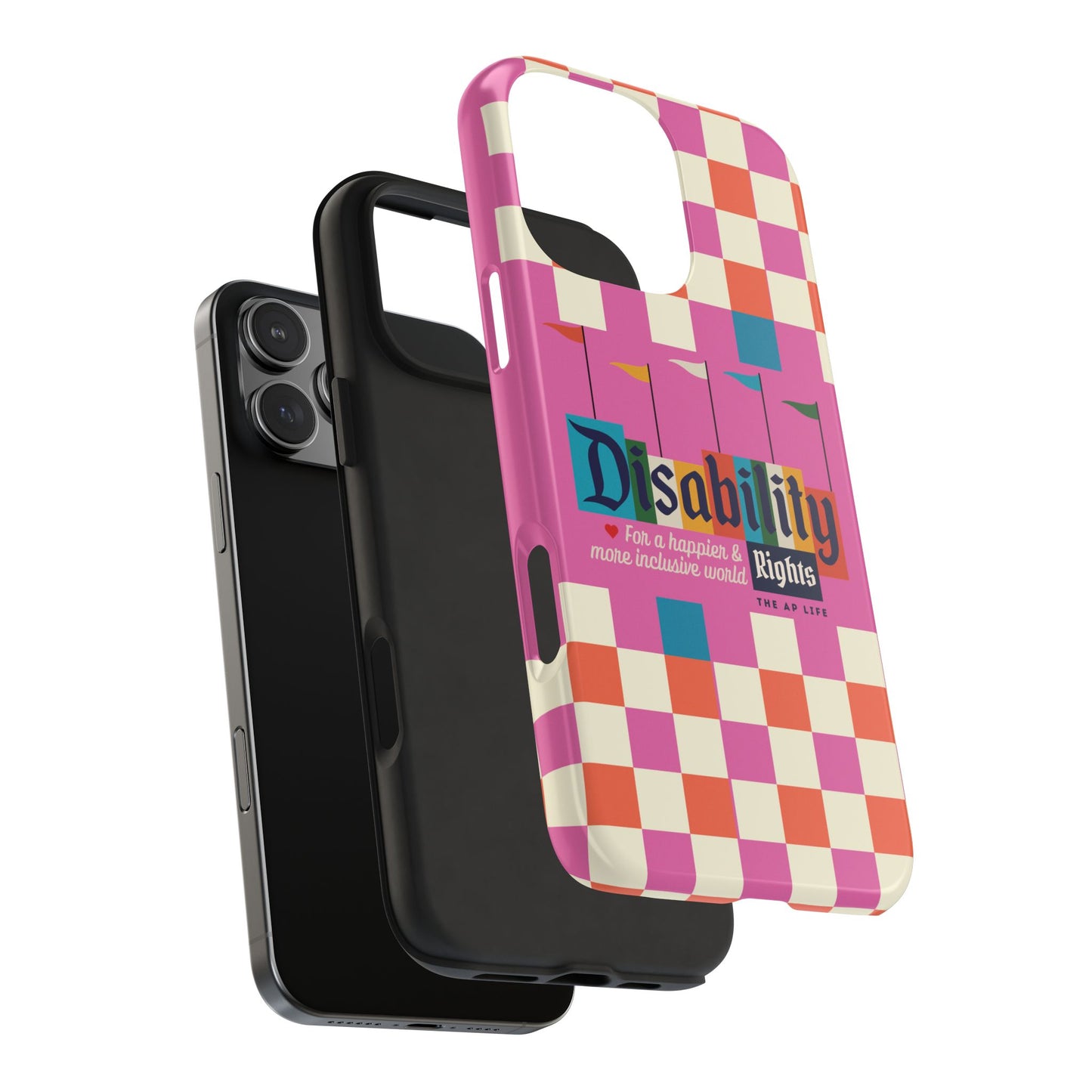Disability Rights for A Happier & More Inclusive World - iPhone Case