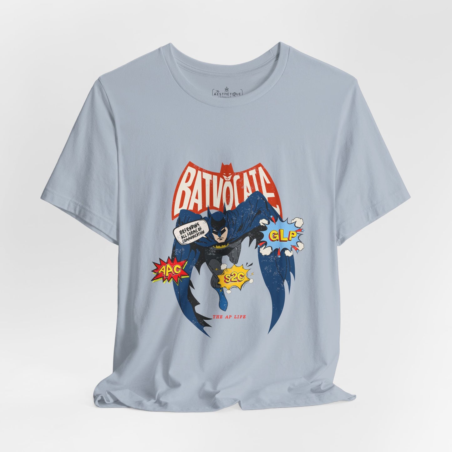 Batvocate - Defending All Forms of Communication - AAC - GLP - S2C - Adult Unisex Jersey Tee