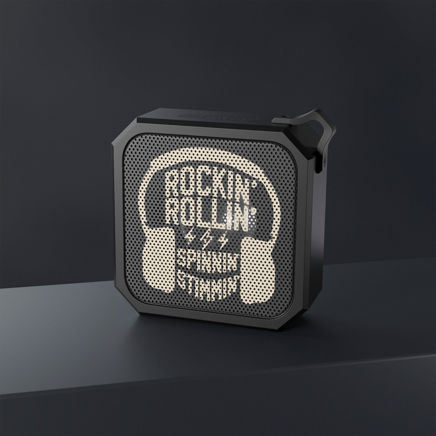 Rockin' Rollin' Spinnin' Stimmin' 3" x 3" Bluetooth Speaker