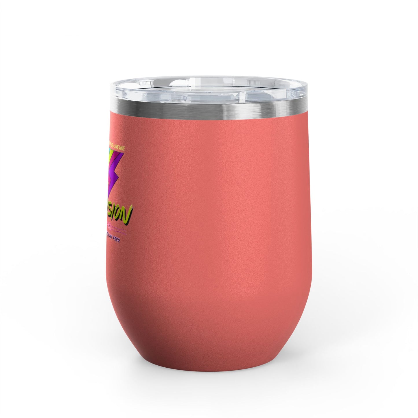 Neurovision - Match my Freq - Epilepsy Awareness - 12oz Insulated Tumbler