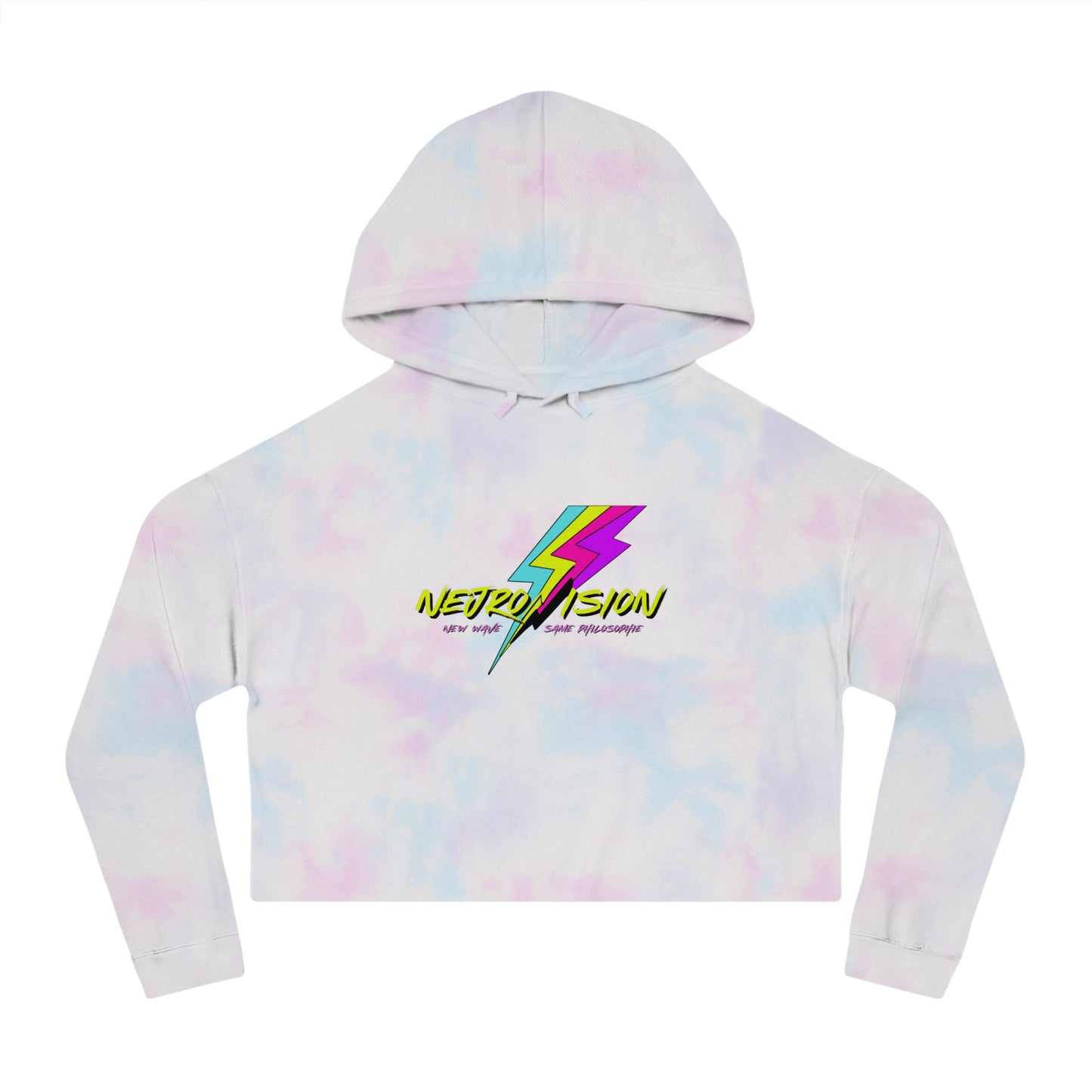 Neurovision - Match My Freq - Epilepsy Awareness Women's Cropped Hoodie