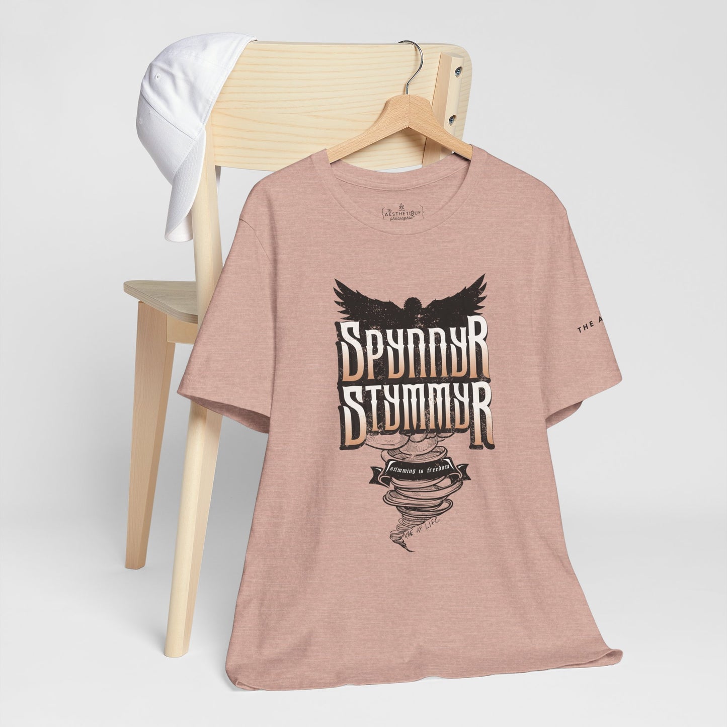 Spynnyr Stymmyer - Stimming is Freedom - Adult Unisex Jersey Tee