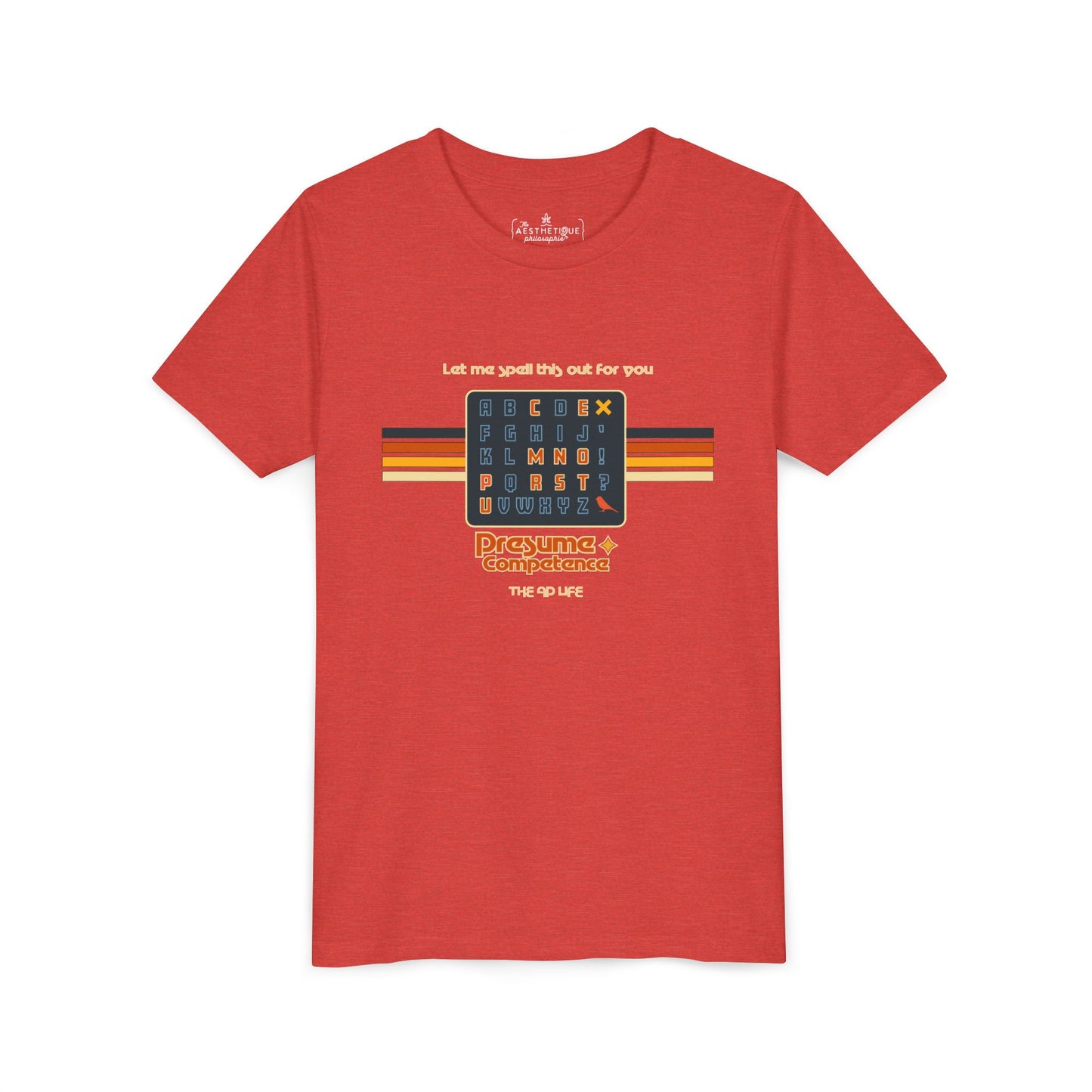 Let Me Spell This Out For You - Spellers/LetterBoard -Youth Jersey Tee