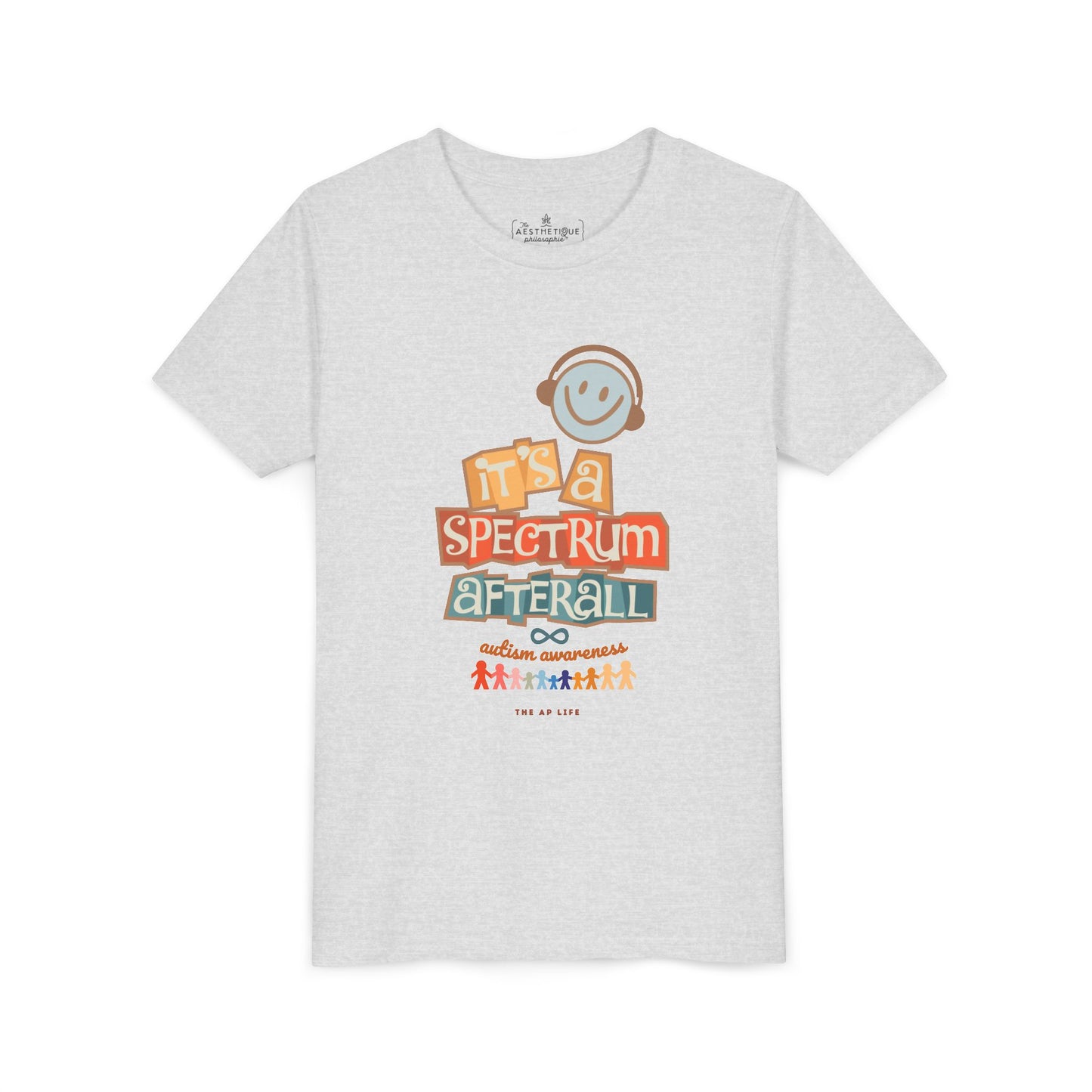 It's A Spectrum Afterall - Autism Awareness - Youth Unisex Jersey Tee